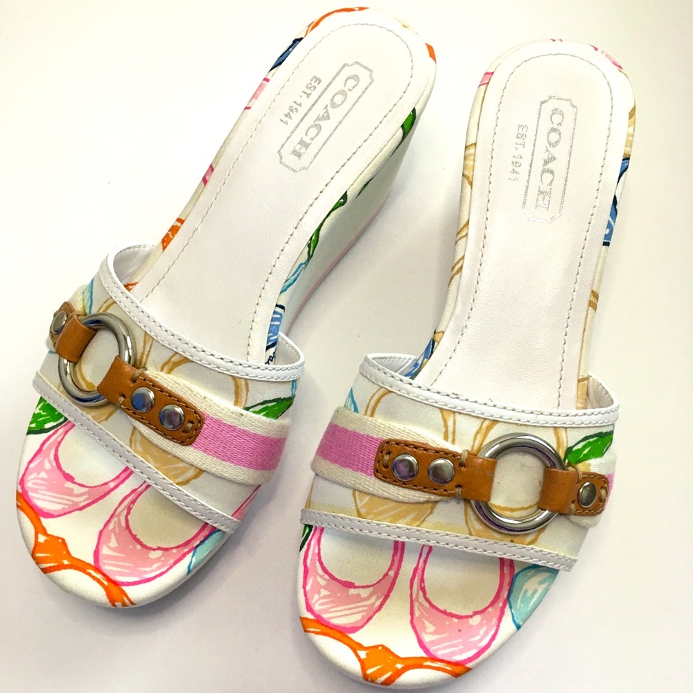 Coach sandals